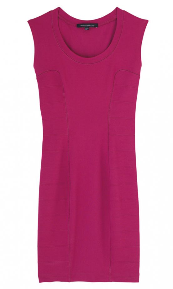 French Connection Pink Body-Con Dress, £67 - In Store Only