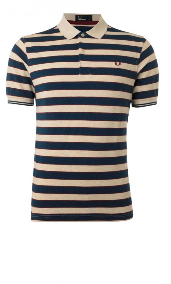 Fred Perry At House Of Fraser Stripe Polo Top, £65
