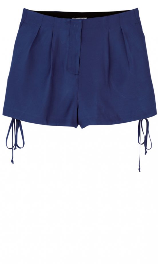 H&M Blue Tie-Up Shorts, £29.99 – In Store Only