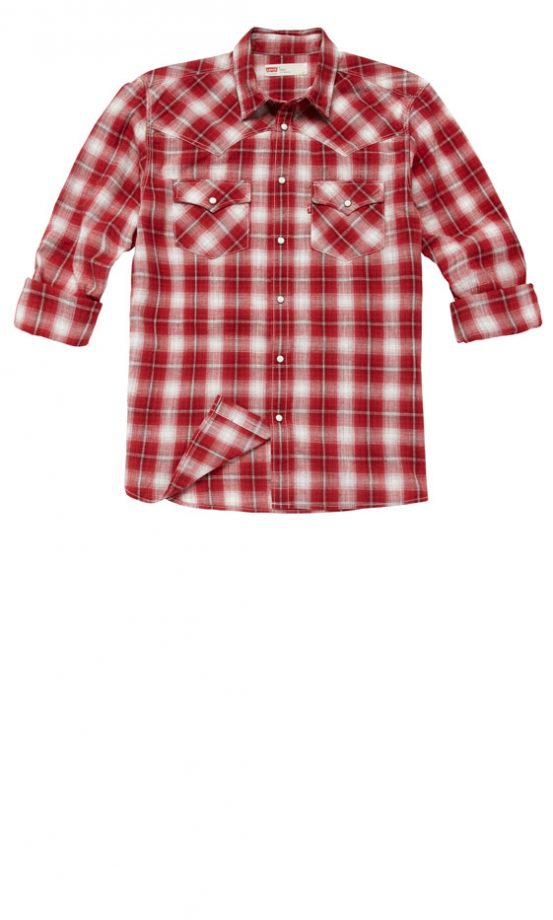 Levi's At Debenhams Red Check Shirt, £55
