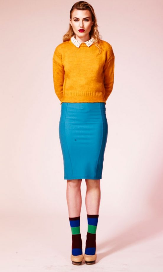 Topshop Knitted Guernsey Style Jumper, £38