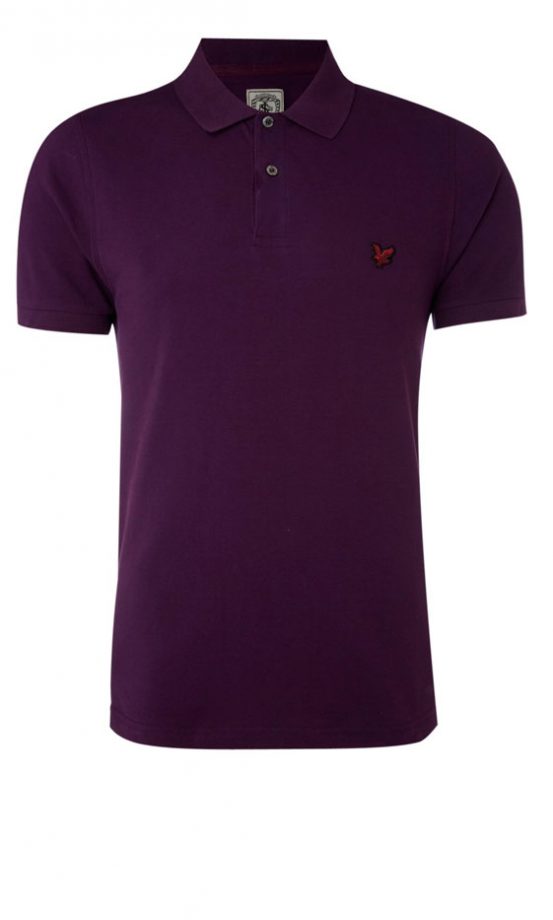 Lyle & Scott At House Of Fraser Purple Polo Shirt, £50