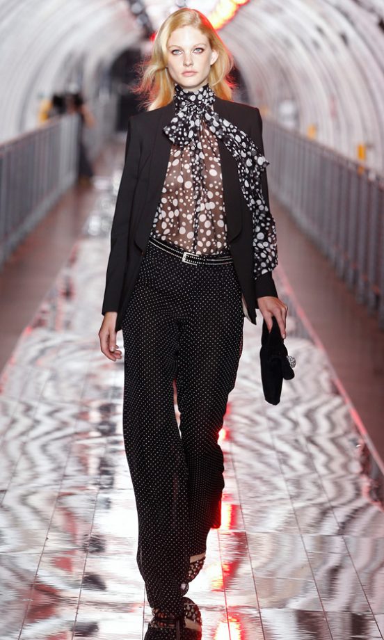 Mango’s Wide Leg Spotted Trousers Are A Sure Way To Give Your Work Wardrobe A Fashionable Edge This AW11