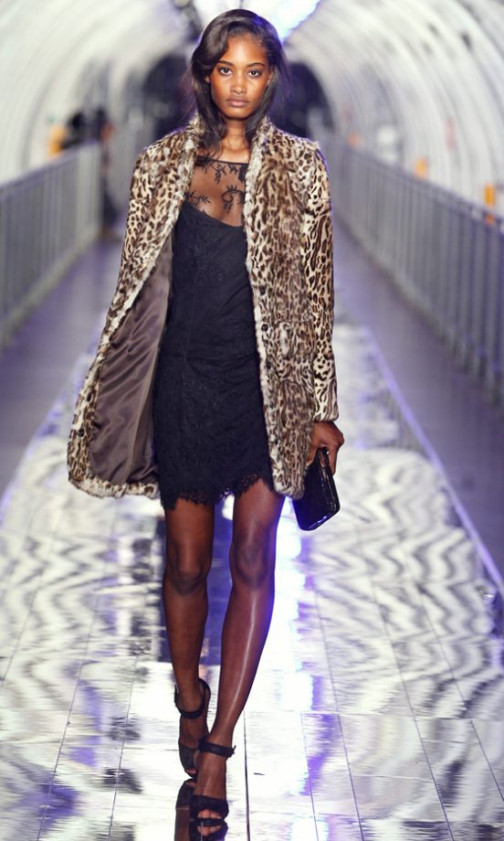 Keep Cosy This AW11 In Mango’s Leopard Print Swing Coat