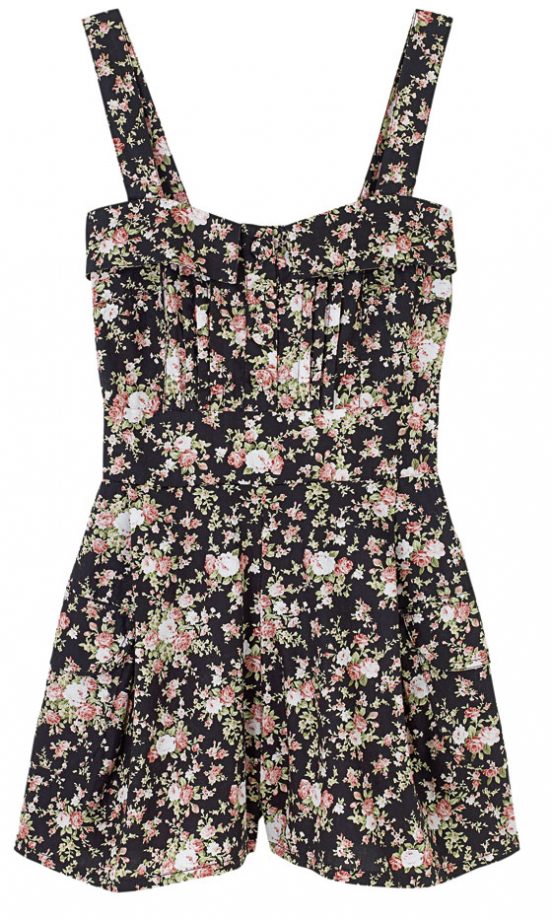Matalan Floral Playsuit, £16 – In Store Only