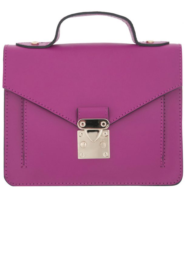 Miss Selfridge Leather Satchel, £49