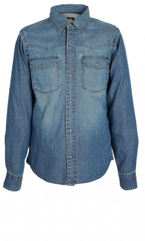 Pretty Green Denim Shirt, £125