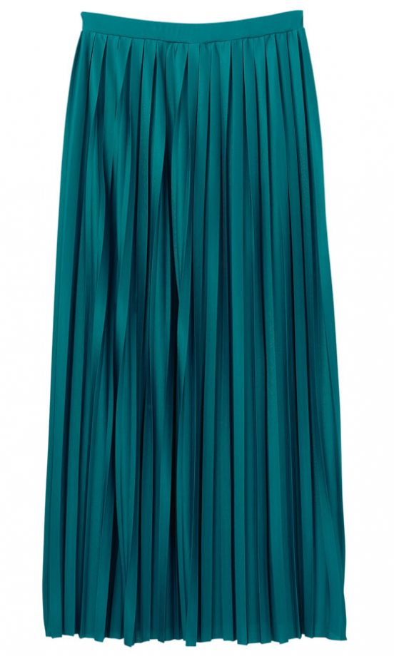 River Island Green Maxi Skirt, £35 – In Store Only