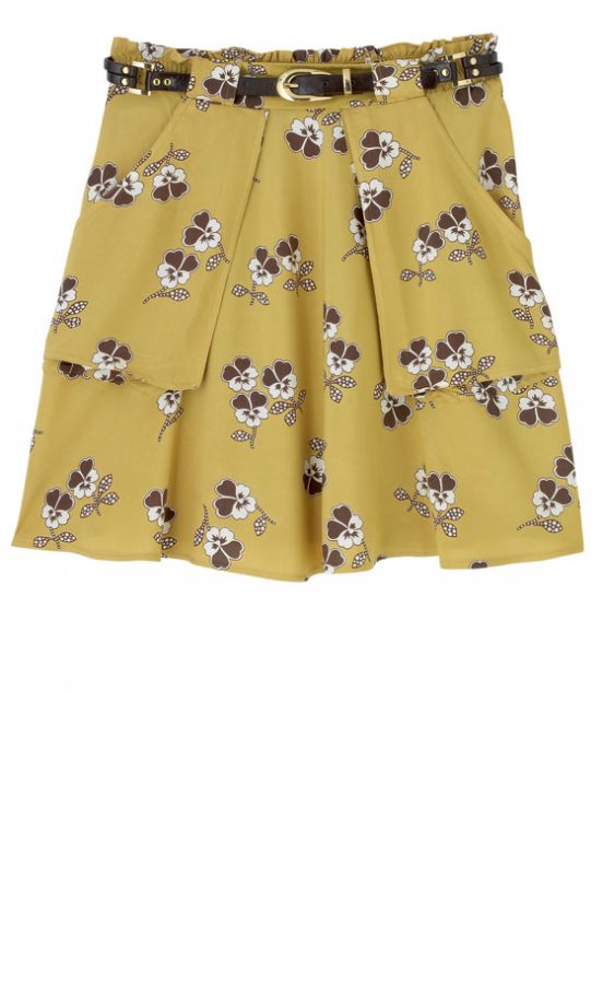 River Island Floral Print Skirt, £28 – In Store Only