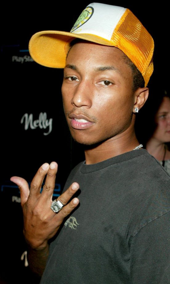 Pharrell Williams At The Pre MTV Music Video Awards Party In 2002