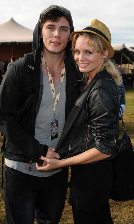 Sam Claflin And Laura Haddock Backstage At The Virgin Media Louder Lounge, V Festival 2011