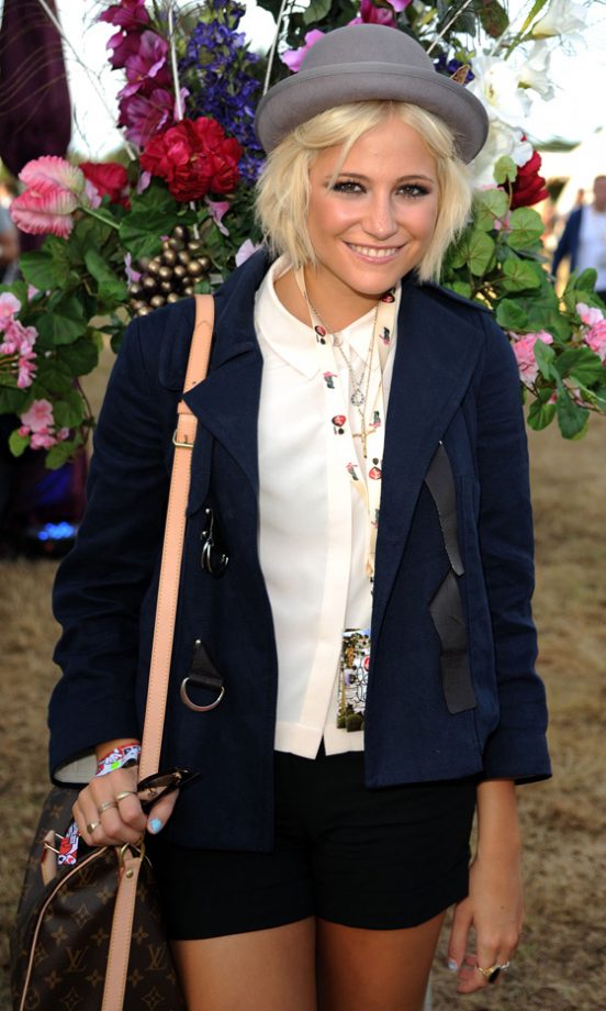 Pixie Lott Backstage At The Virgin Media Louder Lounge, V Festival 2011