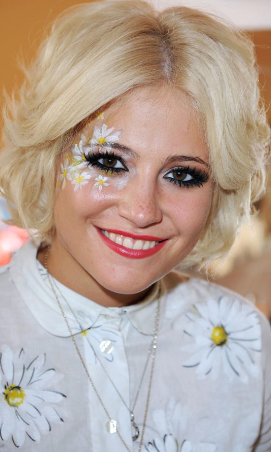 Pixie Lott Enjoys A MAC Makeover Backstage At The Virgin Media Louder Lounge, V Festival 2011