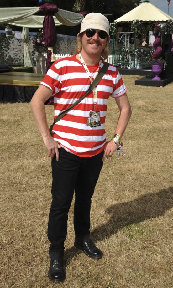 Leigh Francis Backstage At The Virgin Media Louder Lounge, V Festival 2011