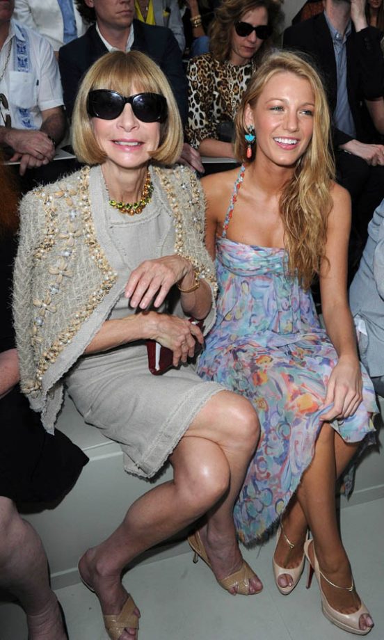 Blake Lively Even Gets Approval From US Vogue Editor, Anna Wintour