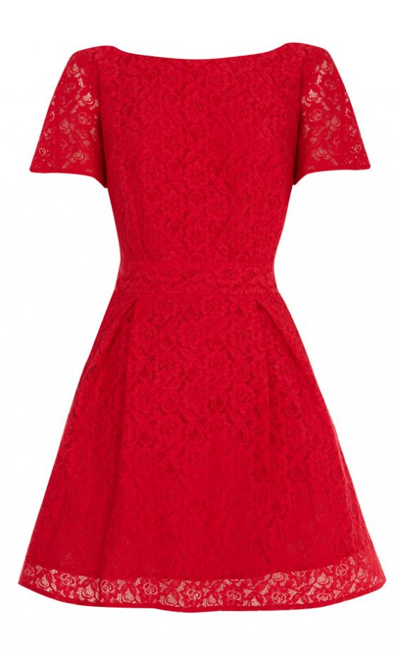 Oasis Lace Skater Dress, £50