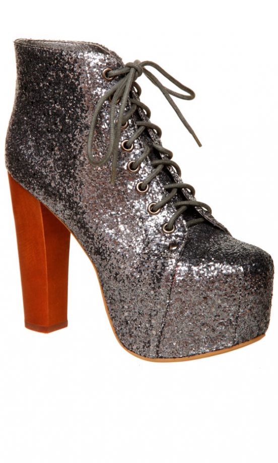 Jeffrey Campbell At Office Lita Platform Ankle Boot, £120