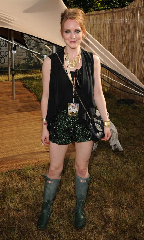 Olivia Hallinan Backstage At The Virgin Media Louder Lounge, V Festival 2011
