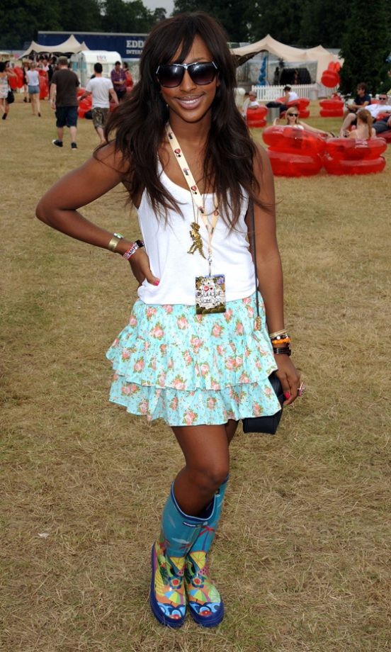 Alexandra Burke Backstage At The Virgin Media Louder Lounge, V Festival 2011