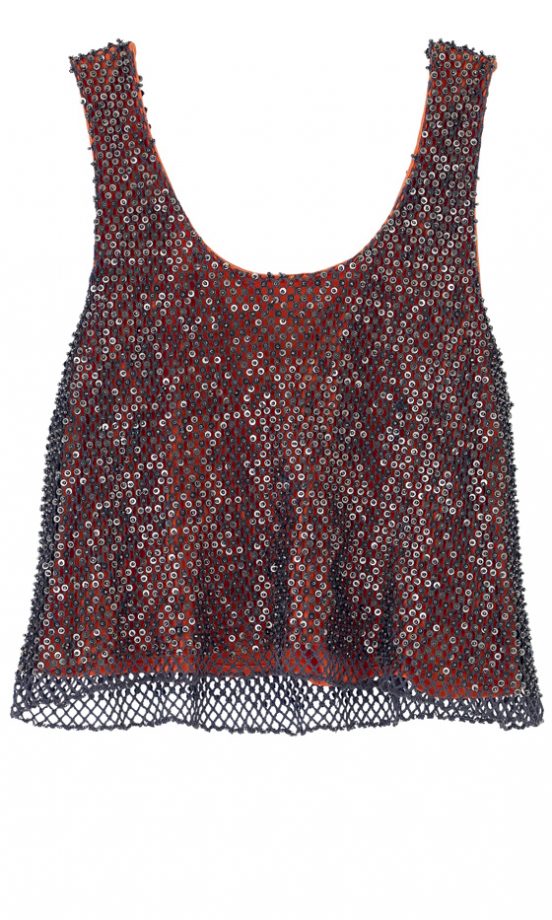 Asos Sequin Crop Top, £40 - Coming Soon