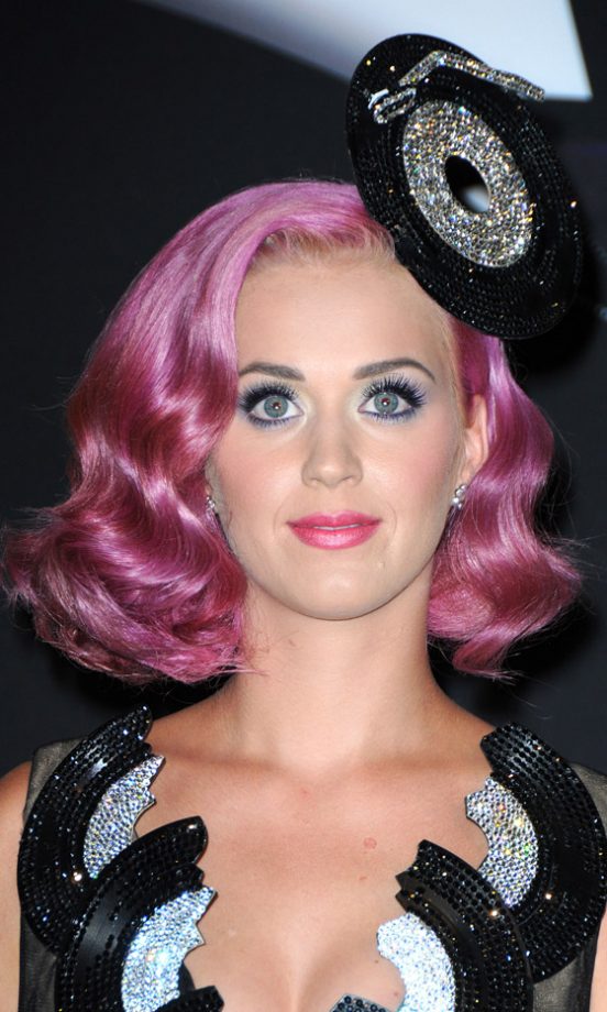 Katy Perry Experiments With Outrageous Pink Hair, 2011