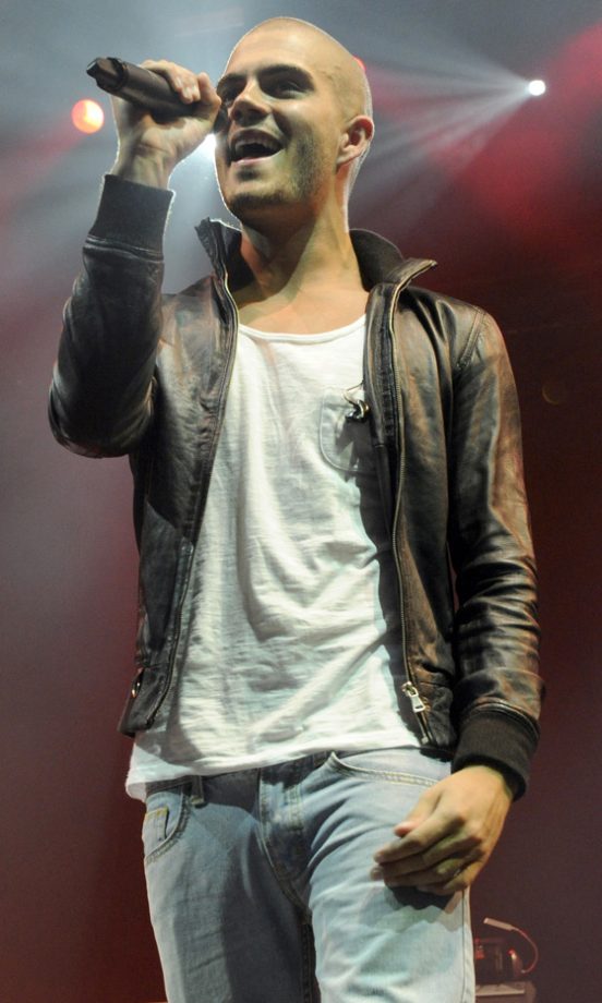 Max George Performs With The Wanted At V Festival 2011