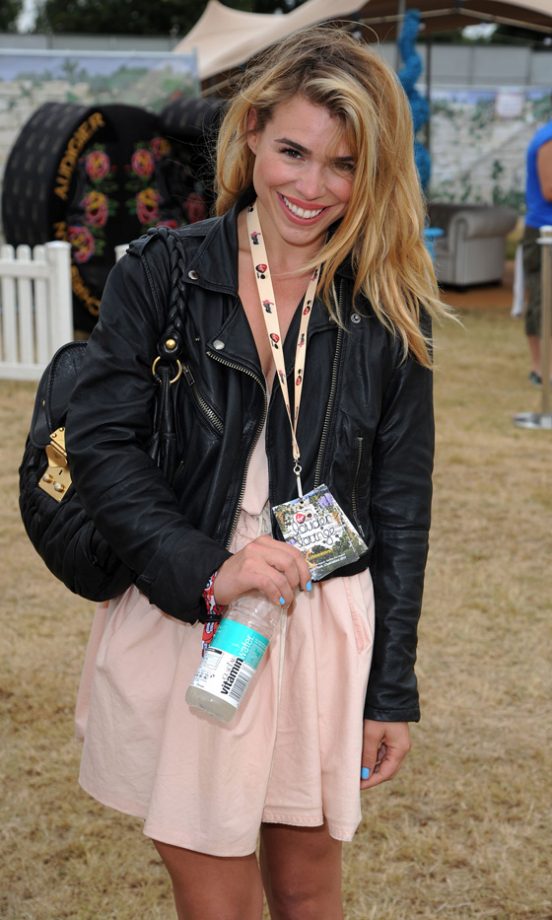 Billie Piper Backstage At The Virgin Media Louder Lounge, V Festival 2011