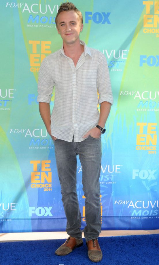 Tom Felton At The Teen Choice Awards, 2011
