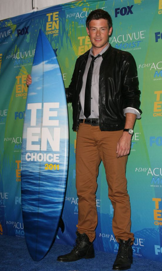 Cory Monteith At The Teen Choice Awards, 2011