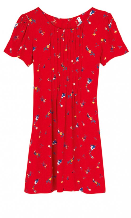 H! By Henry Holland At Debenhams Red Floral Print Summer Dress, £32