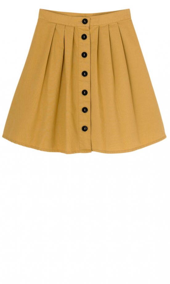 H! By Henry Holland At Debenhams Mustard Skirt, £28