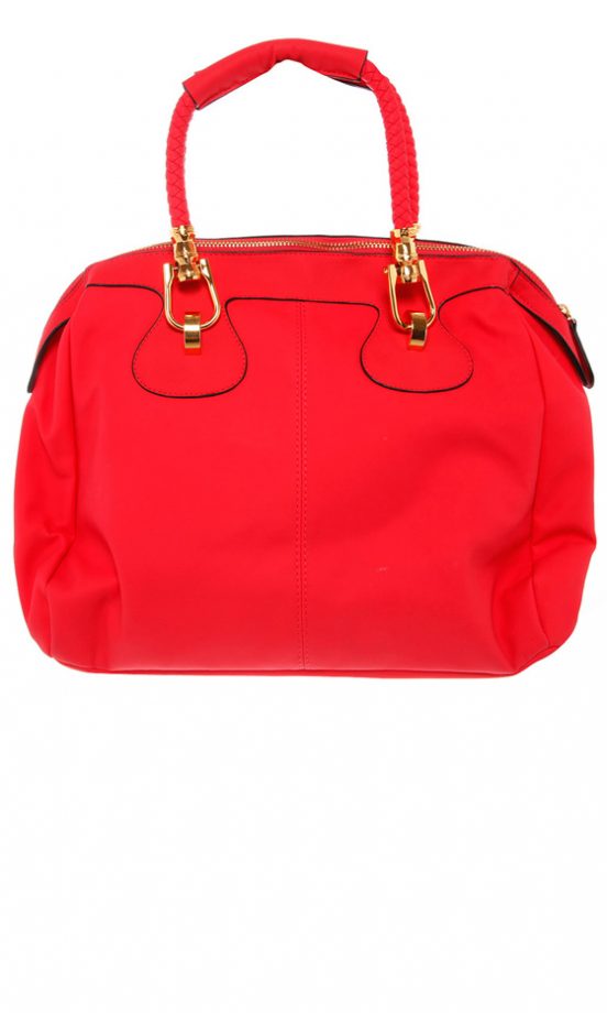 Dorothy Perkins Coral Plait Handle Tote Bag, £29.00