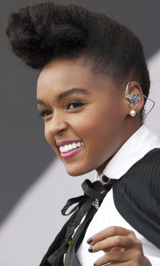 Janelle Monae Sports An Elvis Like Quiff At The Big Chill Festival