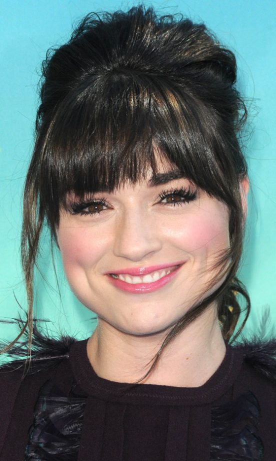 Crystal Reed Keeps Her Hair Fun By Keeping Her Full Fringe, 2011