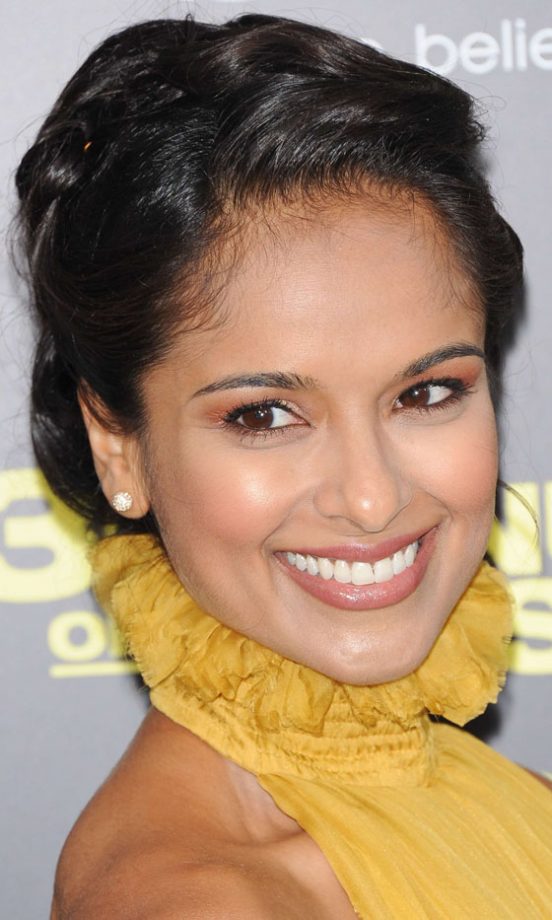 Dilshad Vadsaria's Updo Hairstyle Suits Her Statement Dress, 2011
