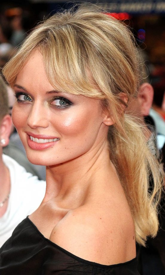 Laura Haddock's Low Ponytail Proves SImple Can Be Effective At 'The Inbetweeners' Premiere In London