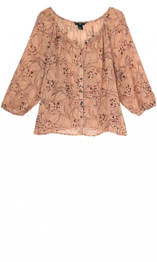 H&M Peach Top, £14.99 - In Store Only