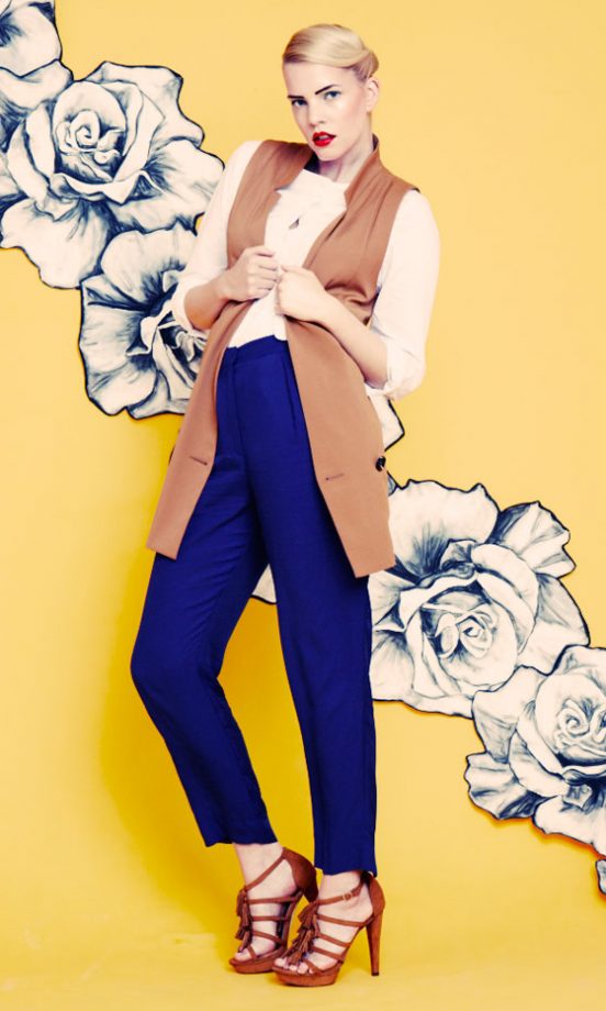 H&M Statement Purple Trousers, £29.99 - In Store Only