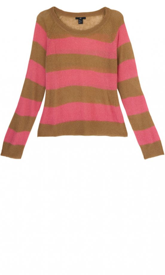 H&M Striped Jumper, £7.99 - In Store Only