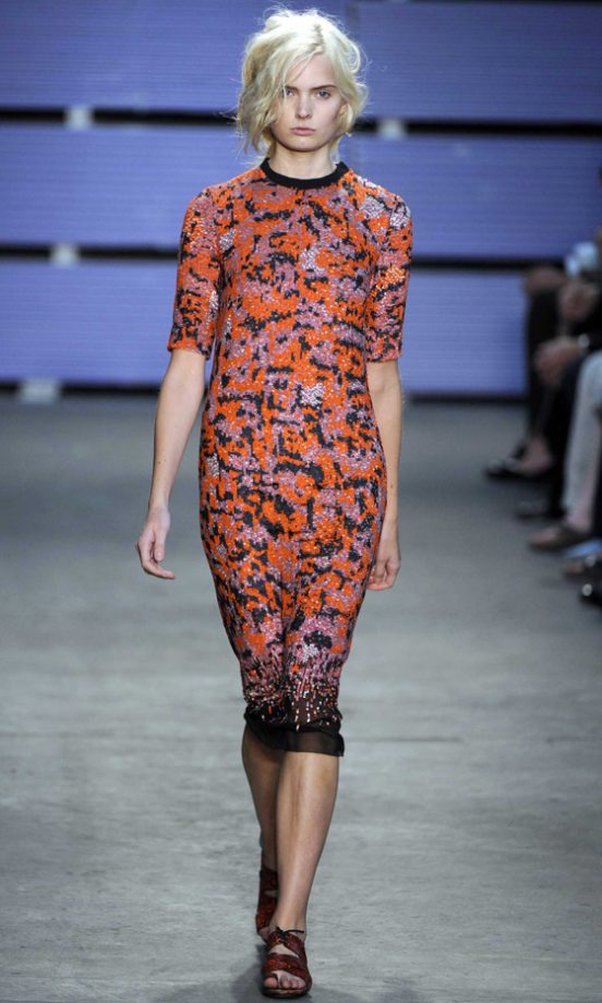 Look Jaime King! We've Spotted Your Dress On The Proenza Schouler Spring/Summer 2011