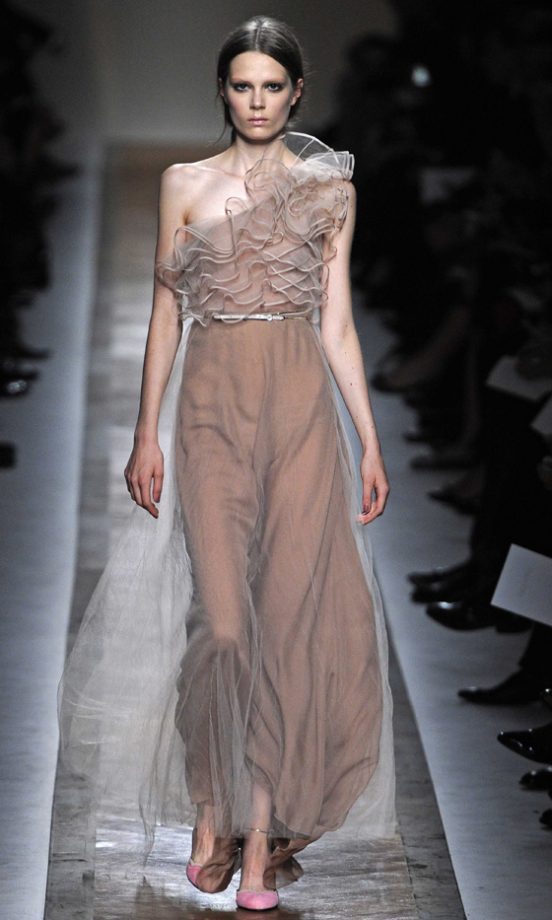 Laura Bailey Was Obviously A Fan Of The Valentino Spring/Summer 2011 Collection