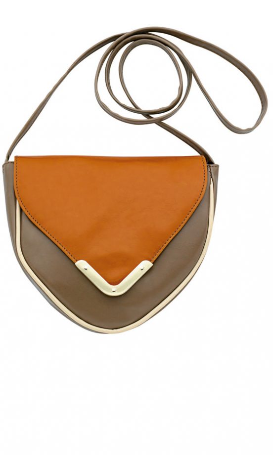 Miss Selfridge Colour Block Across Body Bag, £28