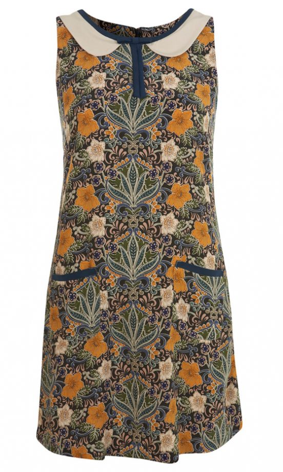 Miss Selfridge Paisley Shift Dress, £39