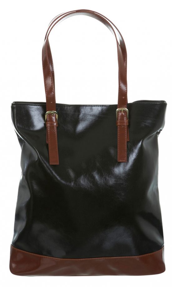 Miss Selfridge Black And Tan Tote Bag, £30