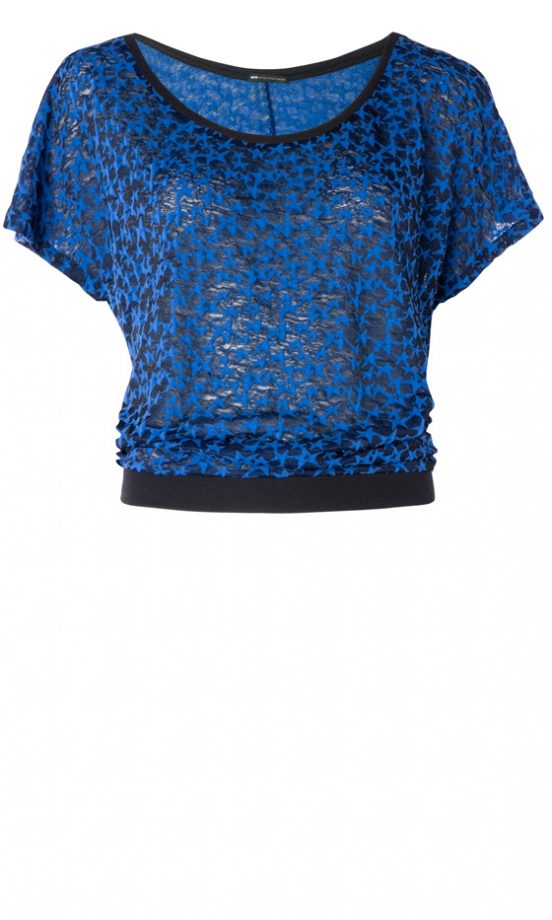 Mango Blue Crop Top, £22.90