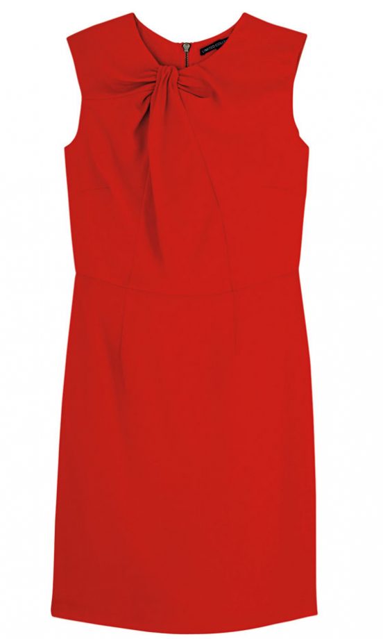 Limited Collection At Marks And Spencer Gathered Neckline Crepe Dress £39.50