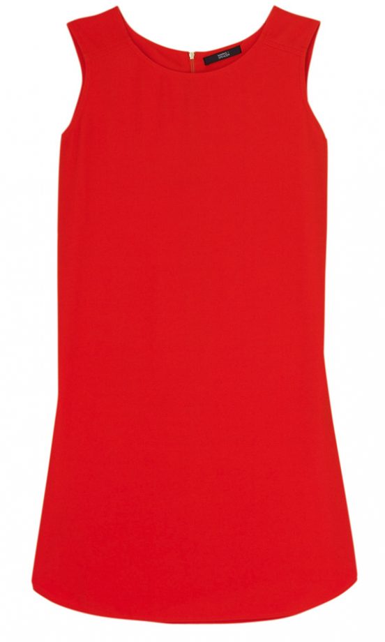 Marks & Spencer Red Sleeveless Dress, £22.50 – In Store Only