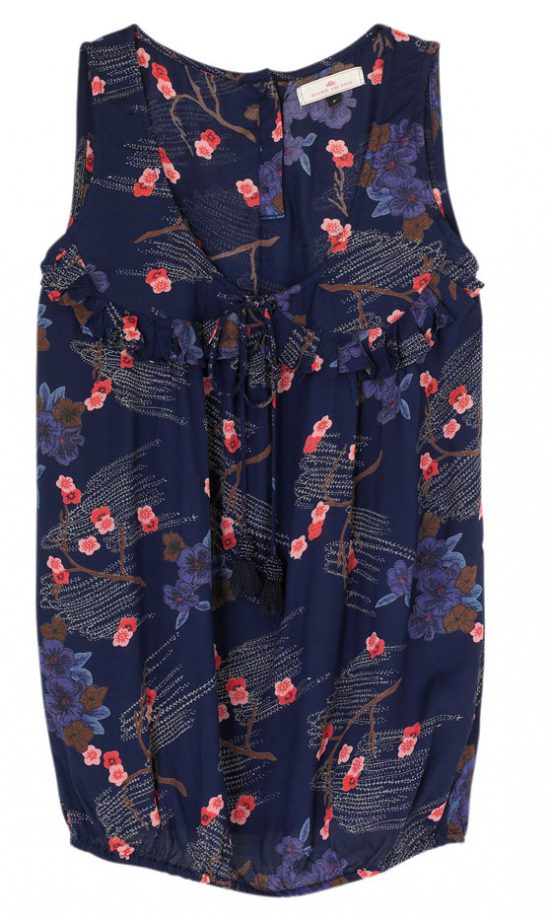 River Island Navy Printed Vest Top, £20 - In Store Only