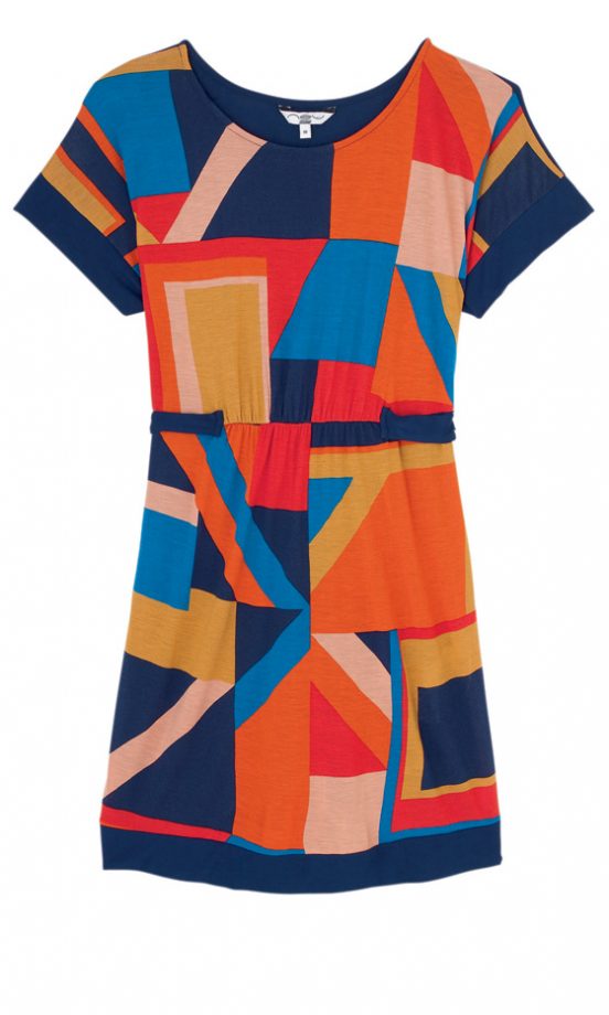 New Look Colour Block Jersey Tunic Dress, £16.99