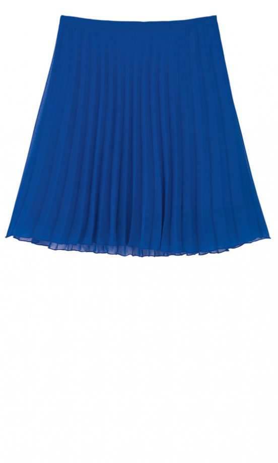 Oasis Knee Length Pleated Skirt, £40